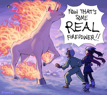 The power of a real alpha Pokemon (2023)